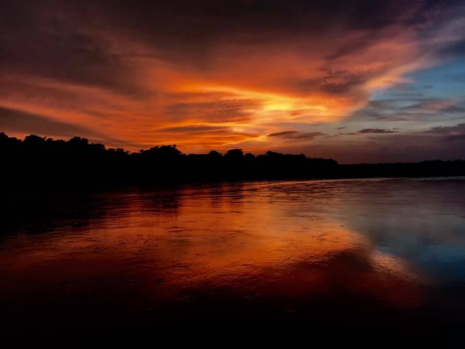 Evening View from Sauraha Chitwan
